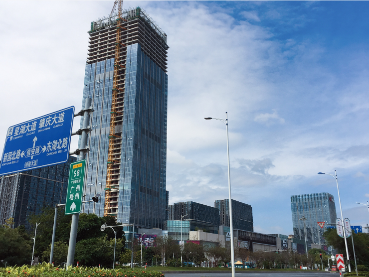 商业态势见雏形肇庆敏捷广场打造城市流量新入口
