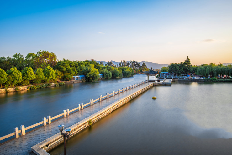 (滇池路片区实景图)
