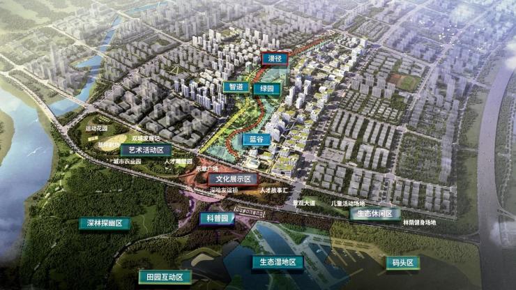 坐拥一线江景珍宝岛健康城立足健康产业造宜居宜业大城