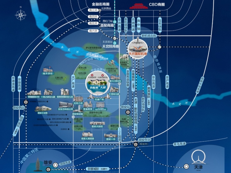 京雄新航城的固安气魄,在顶级人居中引领区域变革