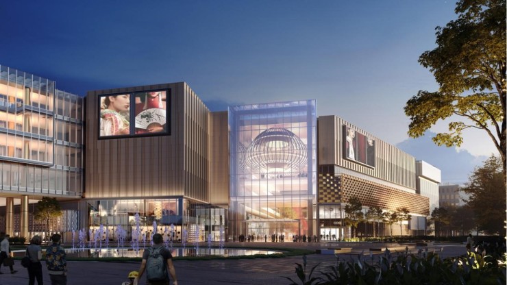 瞰见中心繁华金陵华夏中心旗舰综合体项目揭开神秘面纱