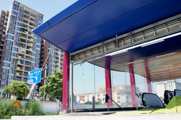 地铁十三号线车站机电完工7成 沙村站首度亮相