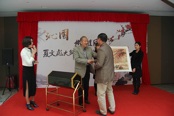 抱石遗风 夏文彪大师名作亮相沁园