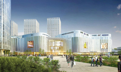 亚奥三十年城市发展 铁建mall应运而生