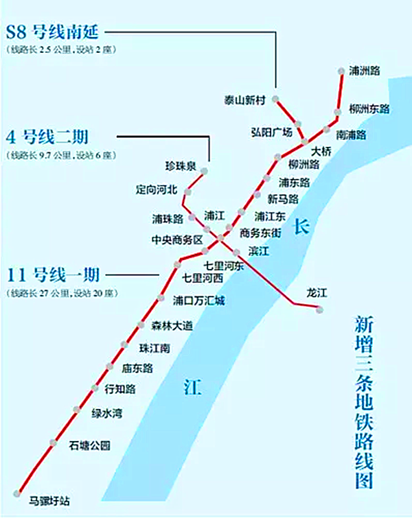 江北新区地铁规划图片