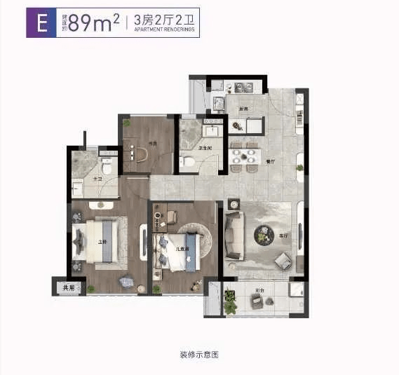 杭州融信澜天户型图图片