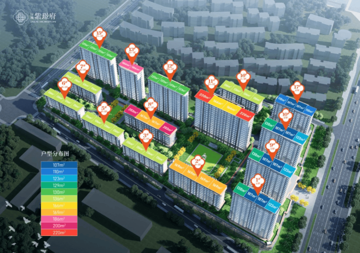 合肥绿城紫璟府营销中心-环境户型价格地址交房时间配套全解析(图2)