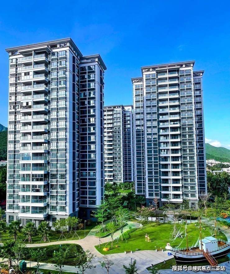 三亚悦居山海间板式小高层实景现房