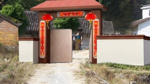 农村的大门风水