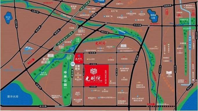 以及省儿童病院新区、肥西县中病院等医疗资