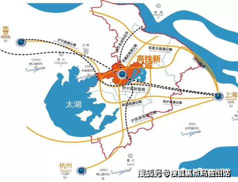 同时肩负国家级高铁枢纽和长三角核心区域城际铁路网枢纽双重定位