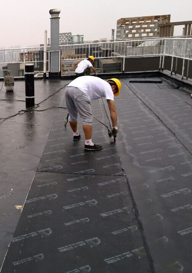 别墅屋面防水工程维修案例