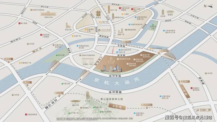 夯到爆的产品力!全新四代宅来袭!运河首排!景观无敌!示范区即将公开!(图4)