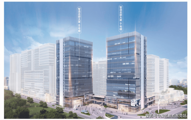东莞长安智慧化产业园区 天工智谷智造大厦96米柱距设计满足生产需求(图2)