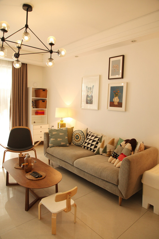 超值得收藏的17款小户型客厅装修效果图