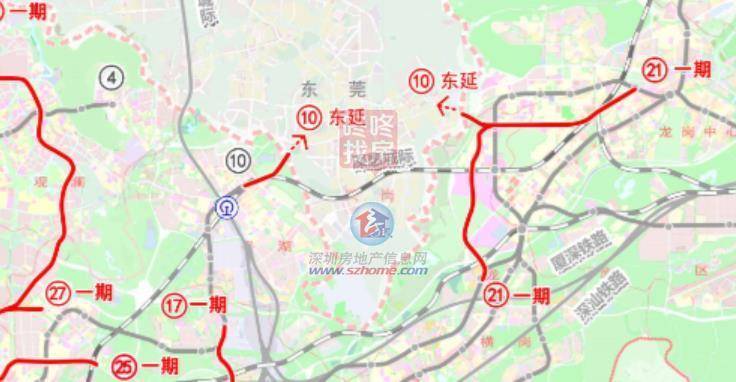 深圳地铁10号线延长线图片