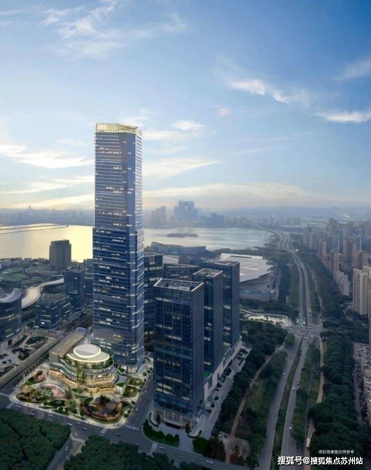 金鸡湖景房苏州新鸿基环贸广场icc售楼部电话价格户型金鸡湖地标建筑