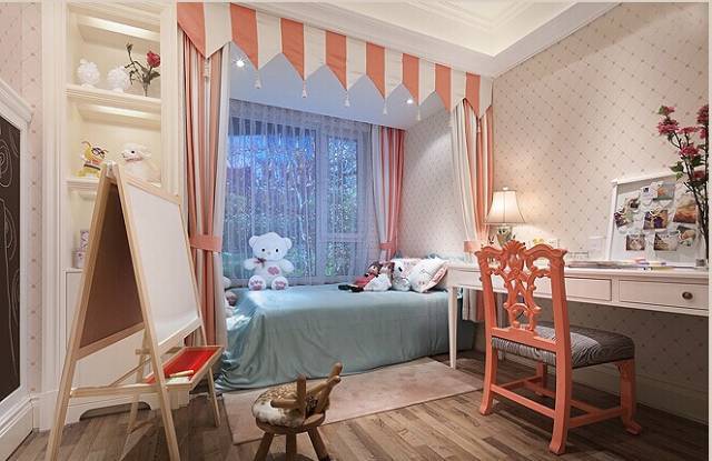 粉色和蓝色的搭配清新又唯美,还散发着淡淡的温馨.