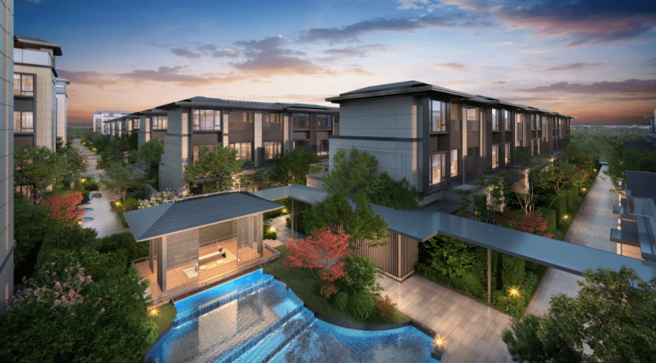 上海松江佘山溦沨佘山星辰联排商墅一不小心居然火了真实情况解析