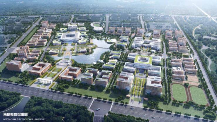 华北电力大学保定校区置换建设总体规划设计方案出炉 总建筑面积135万平米