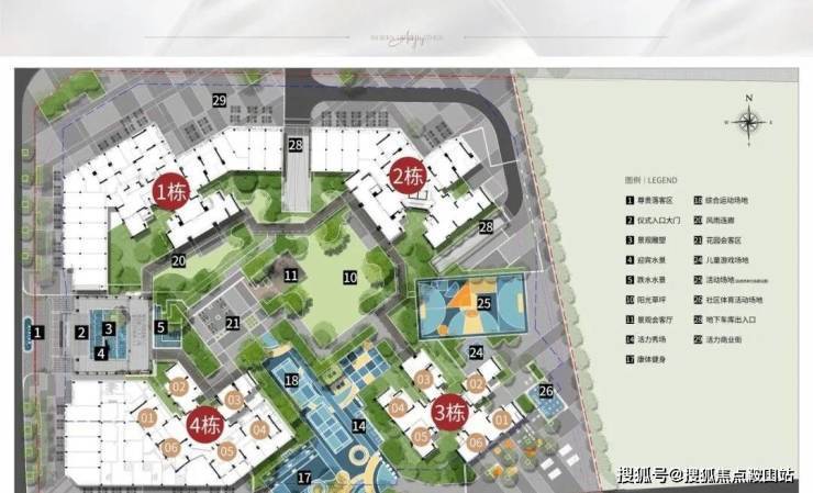 云奕府二期平面图网红景区式的l形转角街区就建在家门口,购物,休闲