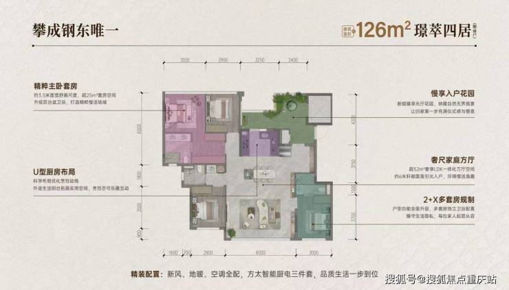 成都龙湖锦江峯萃开发商官方电线日最新价格_加推户型解析_本周专属福利(图5)