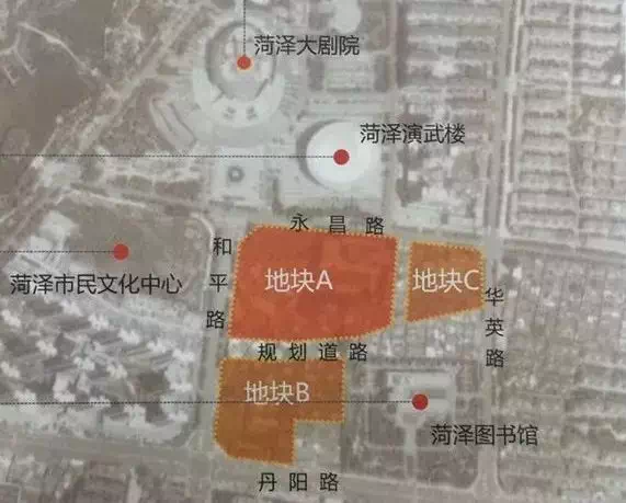 菏泽市驻地人口_菏泽市地图