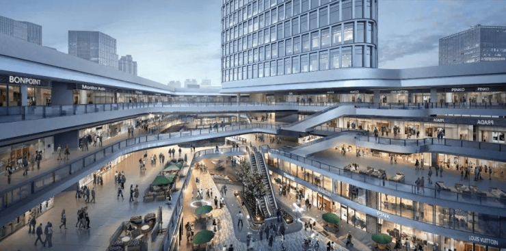 杭州滨江浦沿"海威领界商铺:杭州市区最佳投资方案,实现你的财富增值