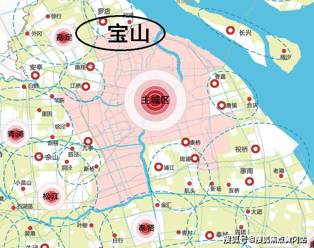 在上海城市2035規劃中,寶山被納入了主城區,徹底迎來了整個區域多