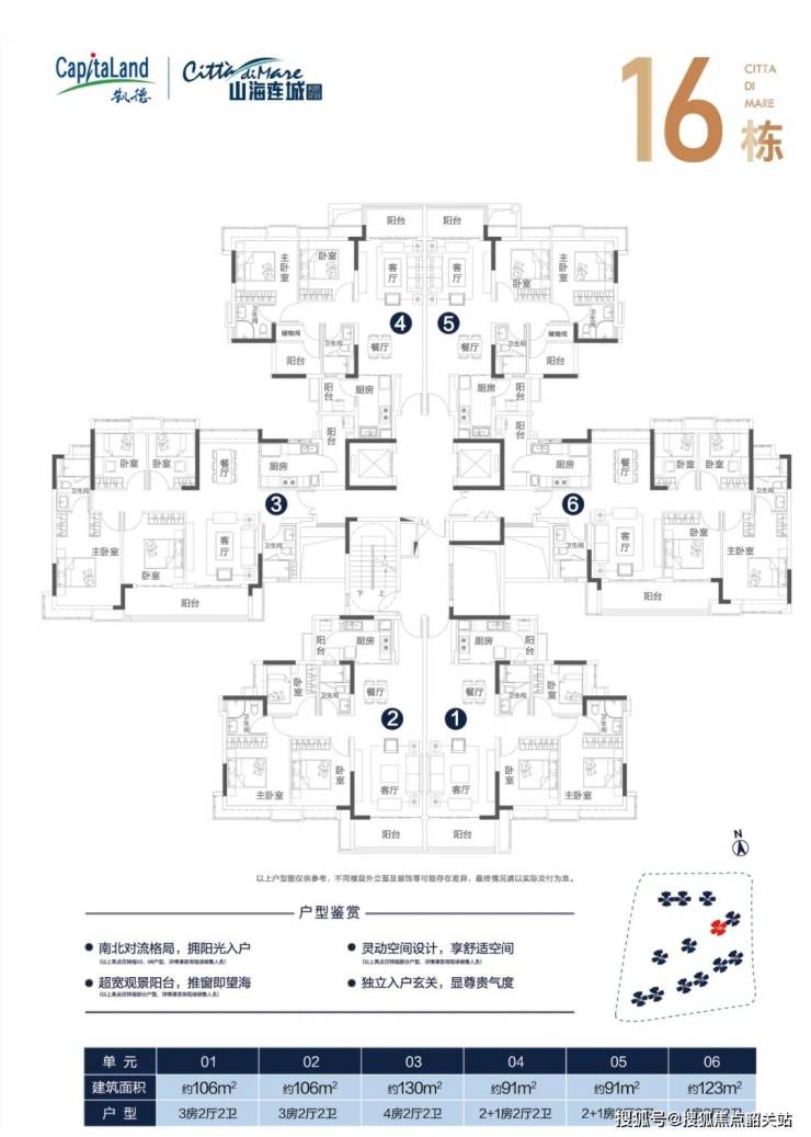 凯德山海连城户型图图片