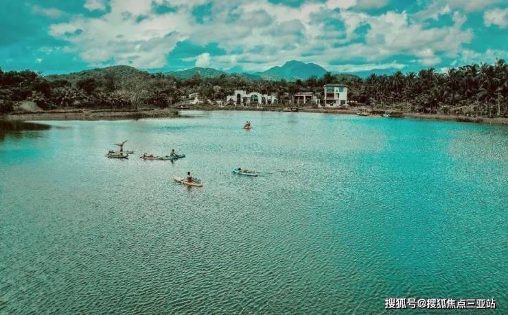 万宁兴隆巧克力小镇有湖的生活自然有点甜湖畔公园