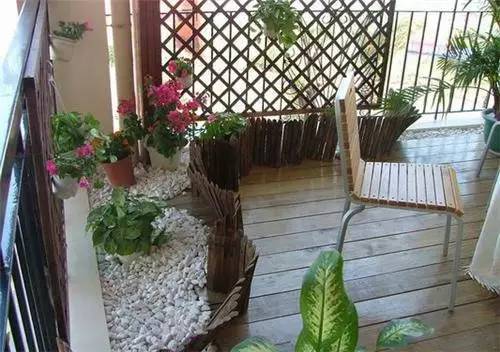 20款入户花园装修效果图推门即见的风景