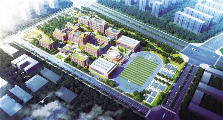 公告丨保定中学建设工程设计方案发布 东湖片区将增添新学校