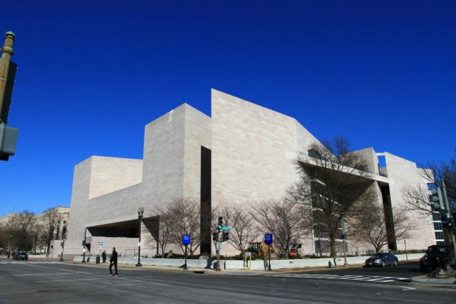 贝聿铭华盛顿国家美术馆东馆