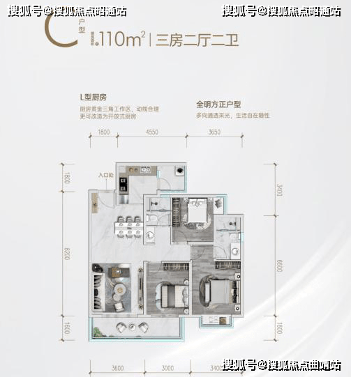 昆明(龙湖天璞)_房价_房型图_户型图_交通地铁_楼盘地址