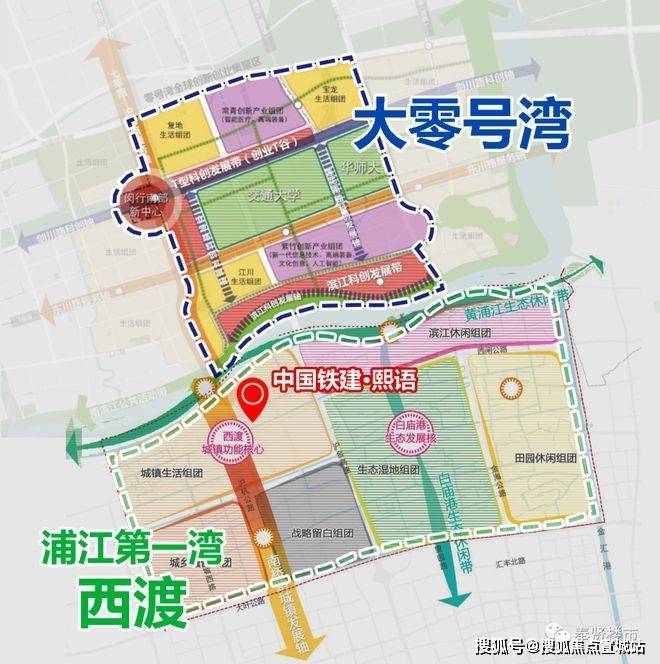 规划2:大零号湾x浦江第一湾而西渡,也将涅槃重生!