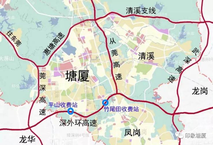 平山县外环规划图图片