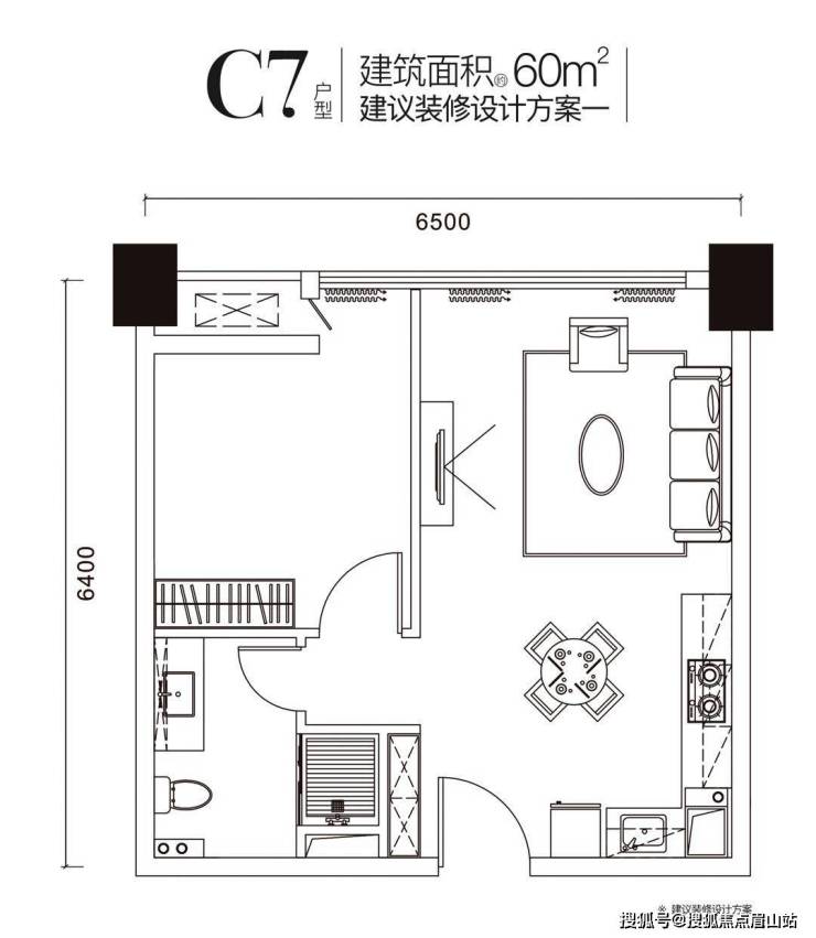 龙山诚信华府户型图图片