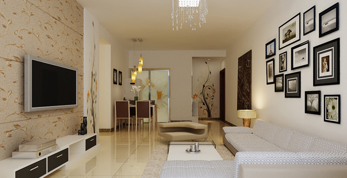 100平米房子简装费用:6万元左右1.