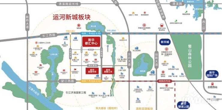 合肥蜀山区规划图2020图片