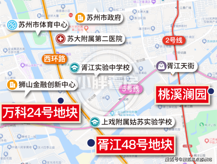 位於姑蘇區吳門橋街道胥濤路南,西環路西,是2022年10月31日,蘇州市觀