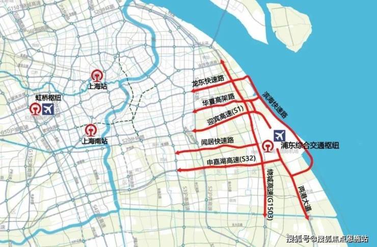 三纵五横"的交通网络,将形成海陆空,高铁,地铁立体式交通,这是上海又