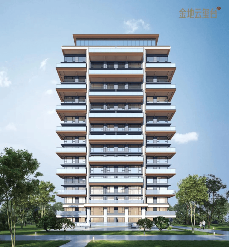 官方热线)金地云玺台▁户型图▁四代空中庭院▁建面约108-176㎡▁小高+高层(图5)