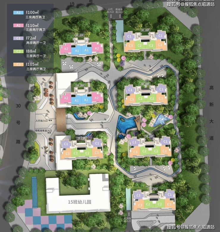0建筑面积:约28万方占地面积:约110亩项目概况:地铁口公园里学校旁首