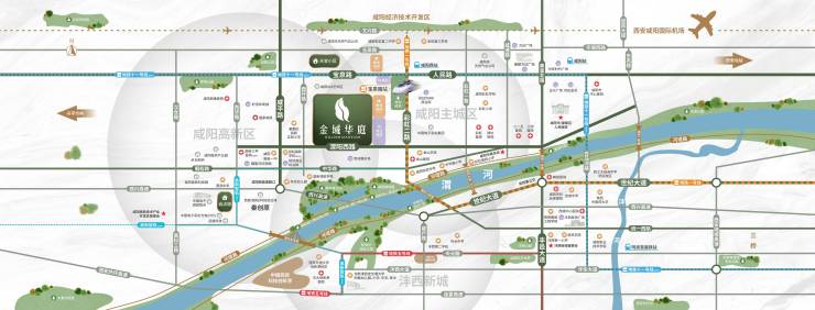 泛亚电竞西安(金域华庭)楼盘首页建面约109-247㎡物业公司在售户型园林景观(图4)