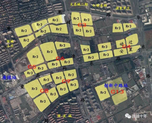 唐镇规划图 未来五年图片