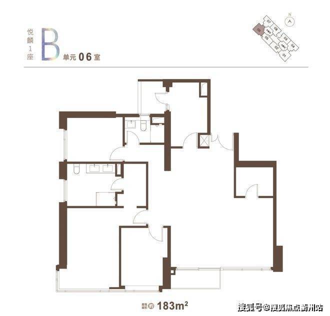 天荟公馆户型图图片