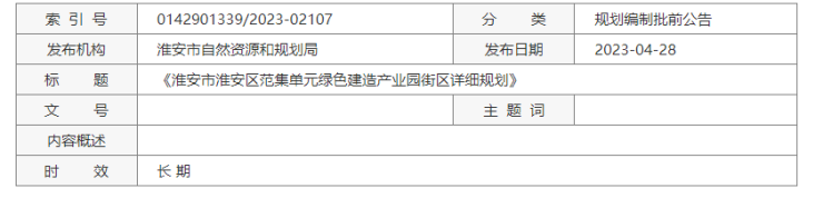 已公示!淮安这些地方要火!最新地块详细规划来了!