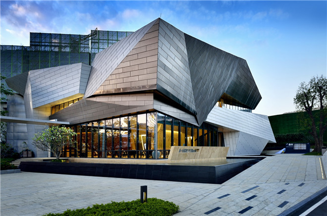 klid 达观设计:深圳万科簏城售楼处