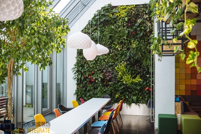 北京市相伴相随办公室装修美好绿色设计